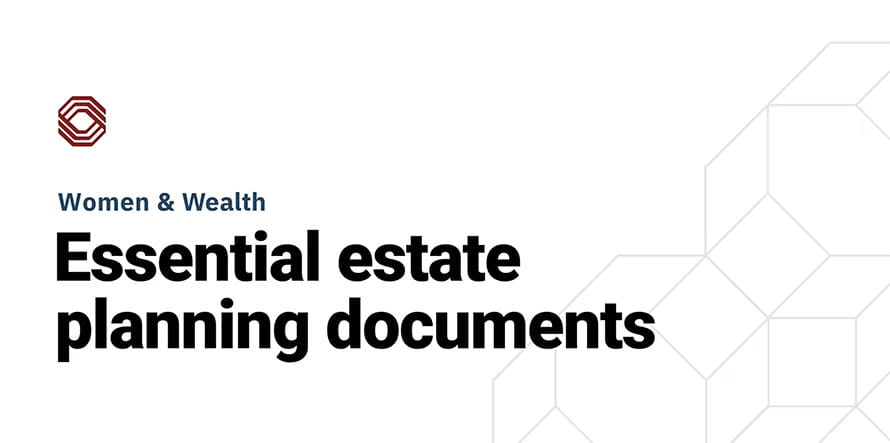 Video promo for "Essential estate planning documents"