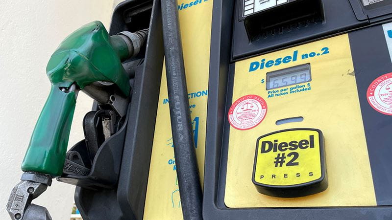 Demand driving diesel fuel prices to new highs